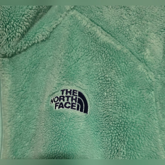 The North Face Women's Light Green Teddy Jacket - Picture 4 of 4
